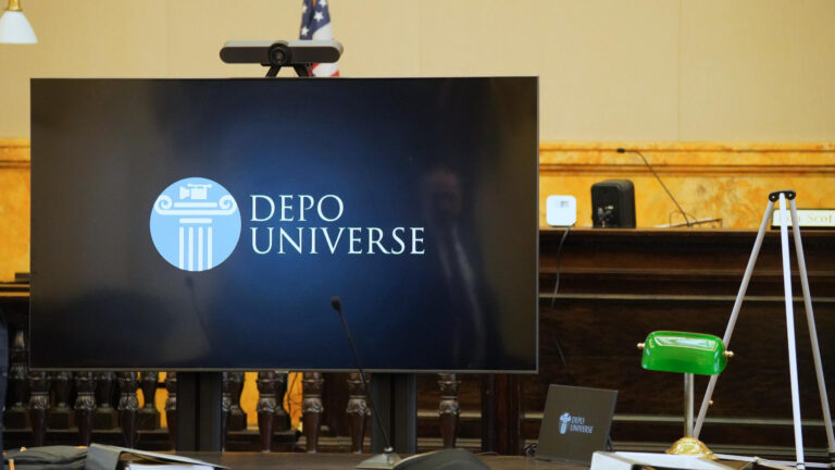 Depo Universe Live in Court!